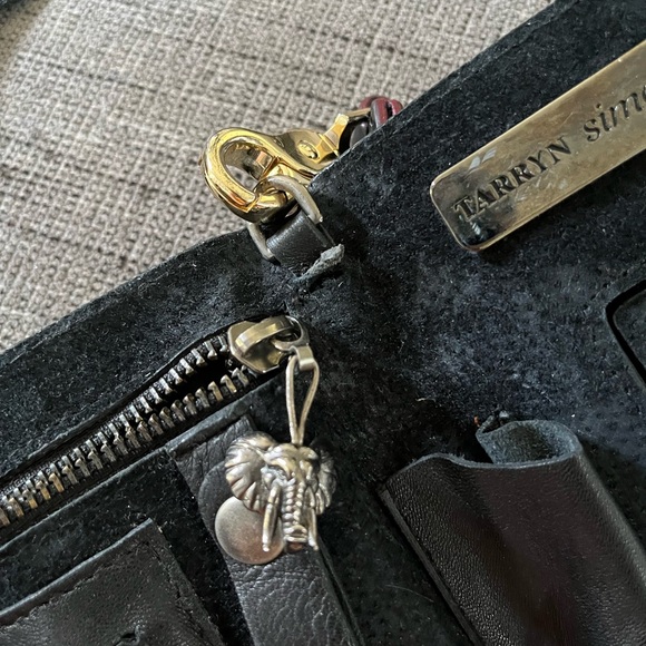 Tarryn Simone Genuine Leather and Snakeskin Crossbody Wallet bag - Picture 8 of 8